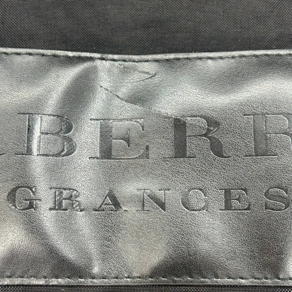 Burberry Fragrances Large Black Tote‎ Bag Shopper Travel Weekender Promotional